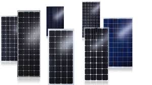 انواع پنل خورشیدی